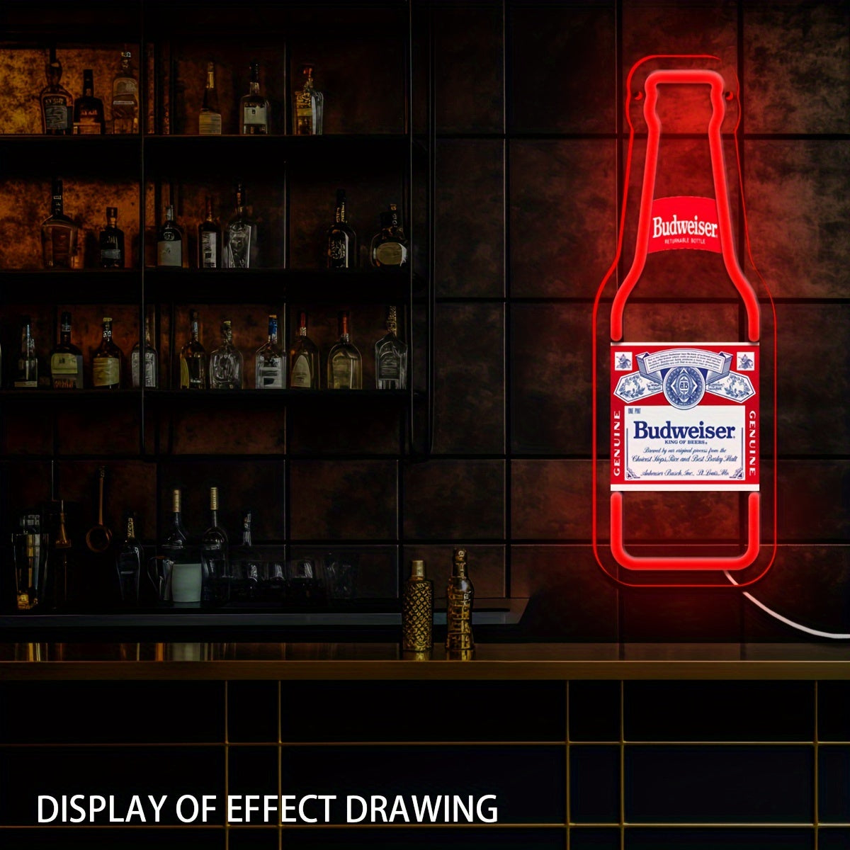 Budweiser Beer Neon Sign For Bar Decor