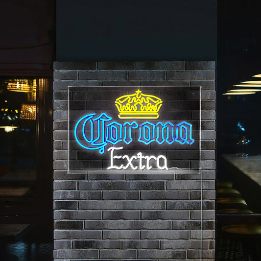 Corona Extra Beer Neon Sign For Bar Decor