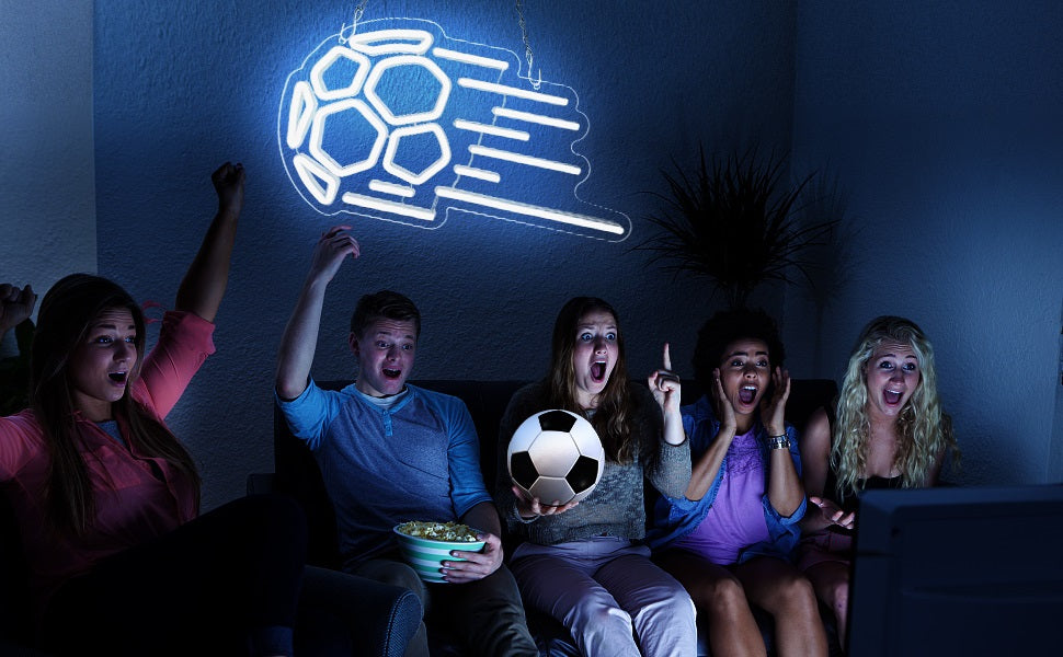 Major League Soccer Neon Sign for Garage or Man Cave Decor