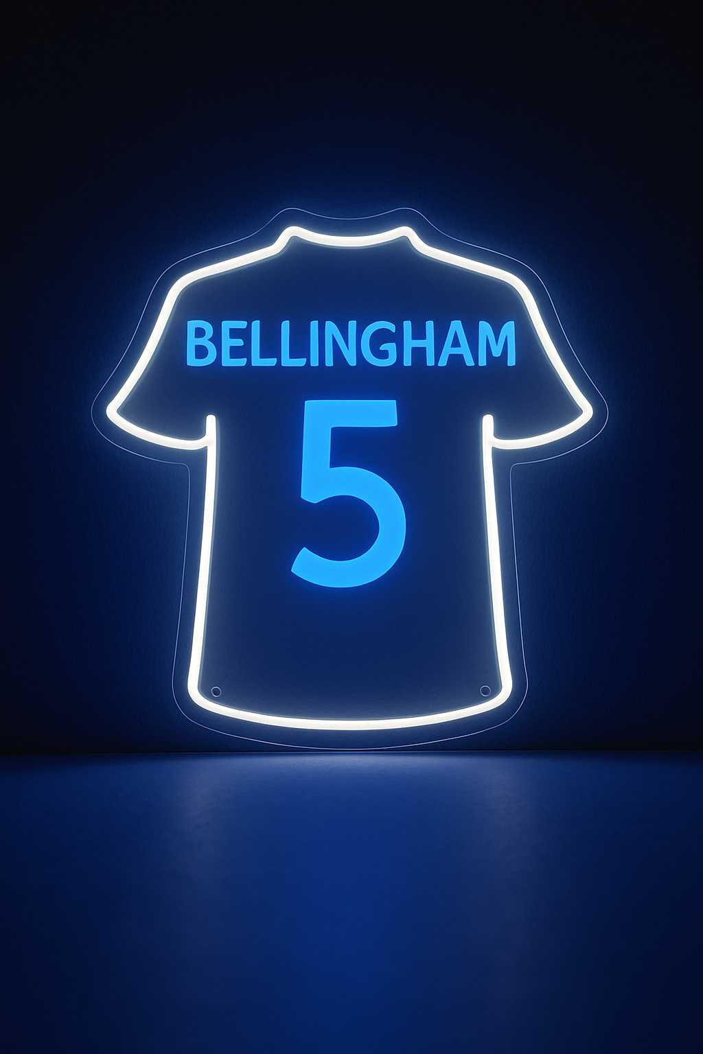 Bellingham #5 Glow Jersey Neon Sign Light