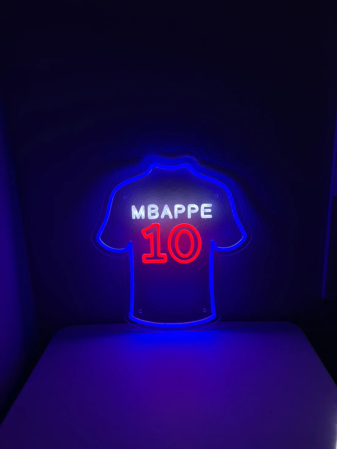 Mbappe #10 Glow Jersey Neon Sign Light