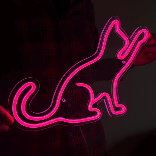 Cat Neon Sign For Wall Decor