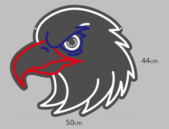Bald Eagle Neon Sign Light