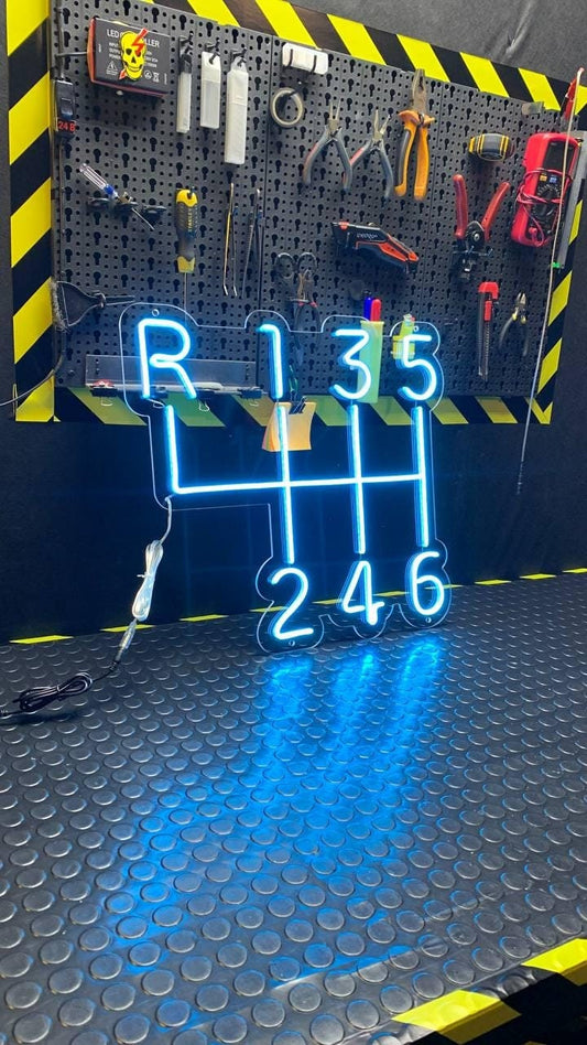 Car Transmission Neon Sign Light