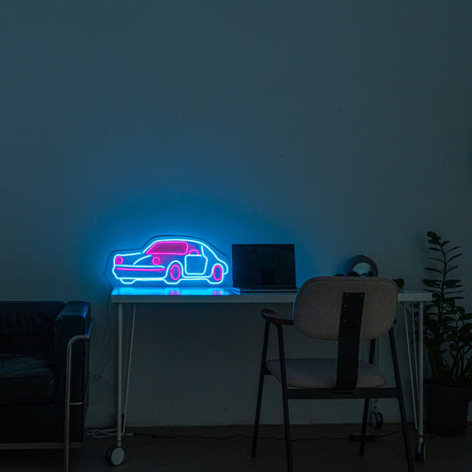 Porsche Neon Sign LED Light