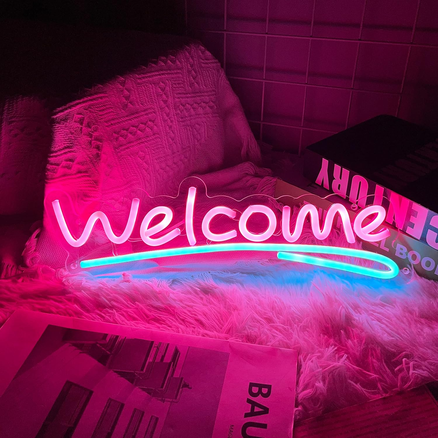 Welcome to the Jungle Neon Sign - Brighten Your Space with Vibrant Illumination