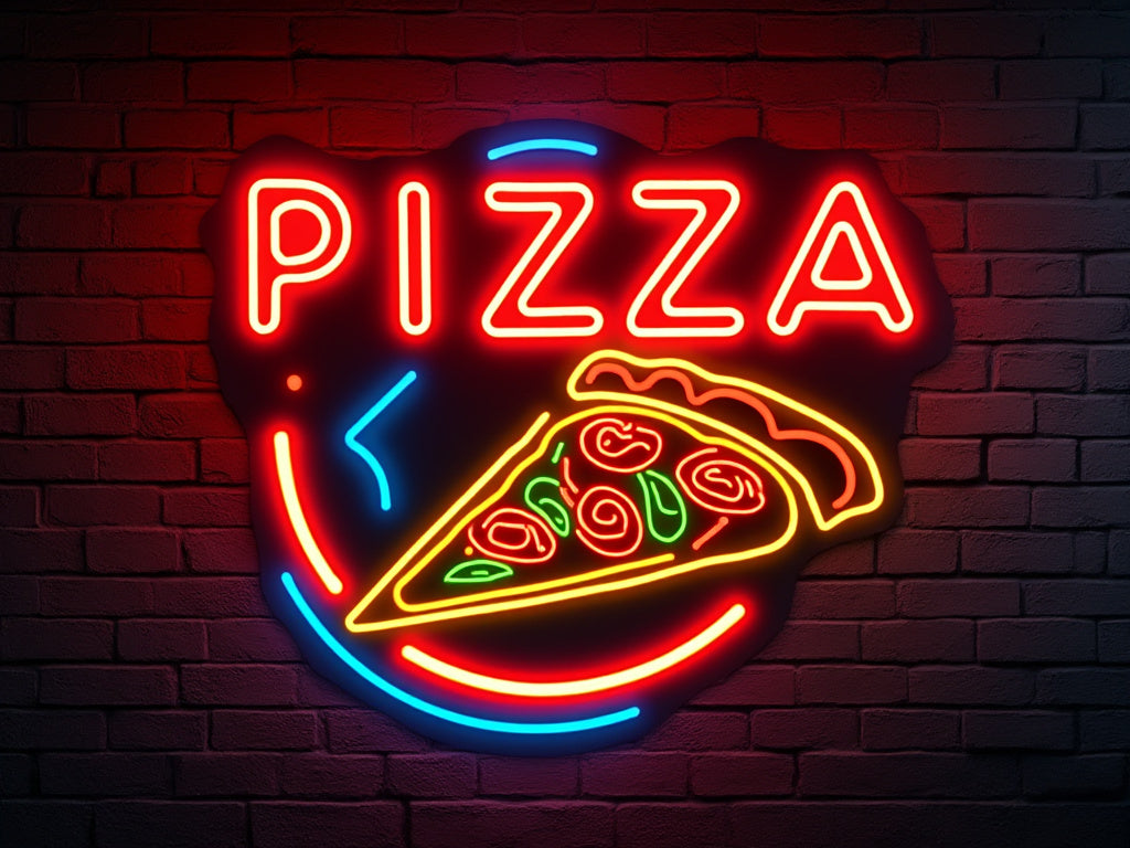 Brighten Up Your Space with Vibrant Pizza Neon Signs