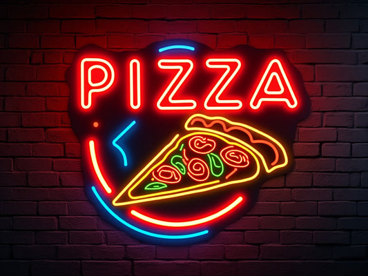 Brighten Up Your Space with Vibrant Pizza Neon Signs