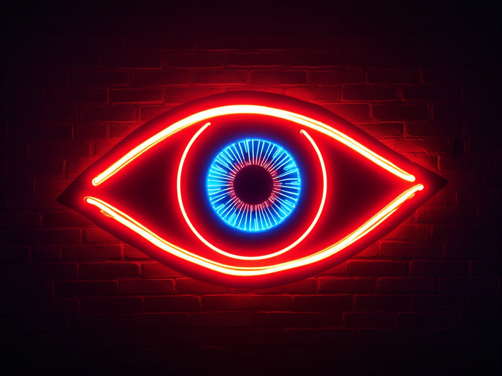 Evil Eye Neon Sign: A Modern Twist to Home Decor and Beyond