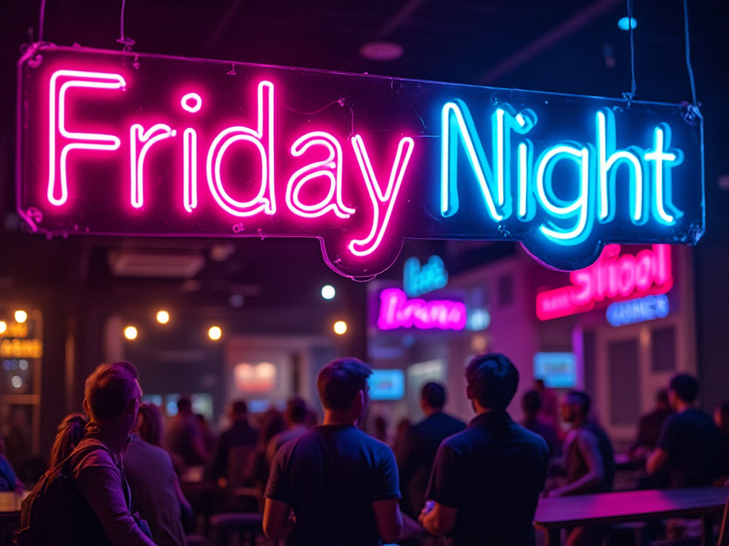 Illuminate Your Evenings: The Magic of Friday Night Neon Signs