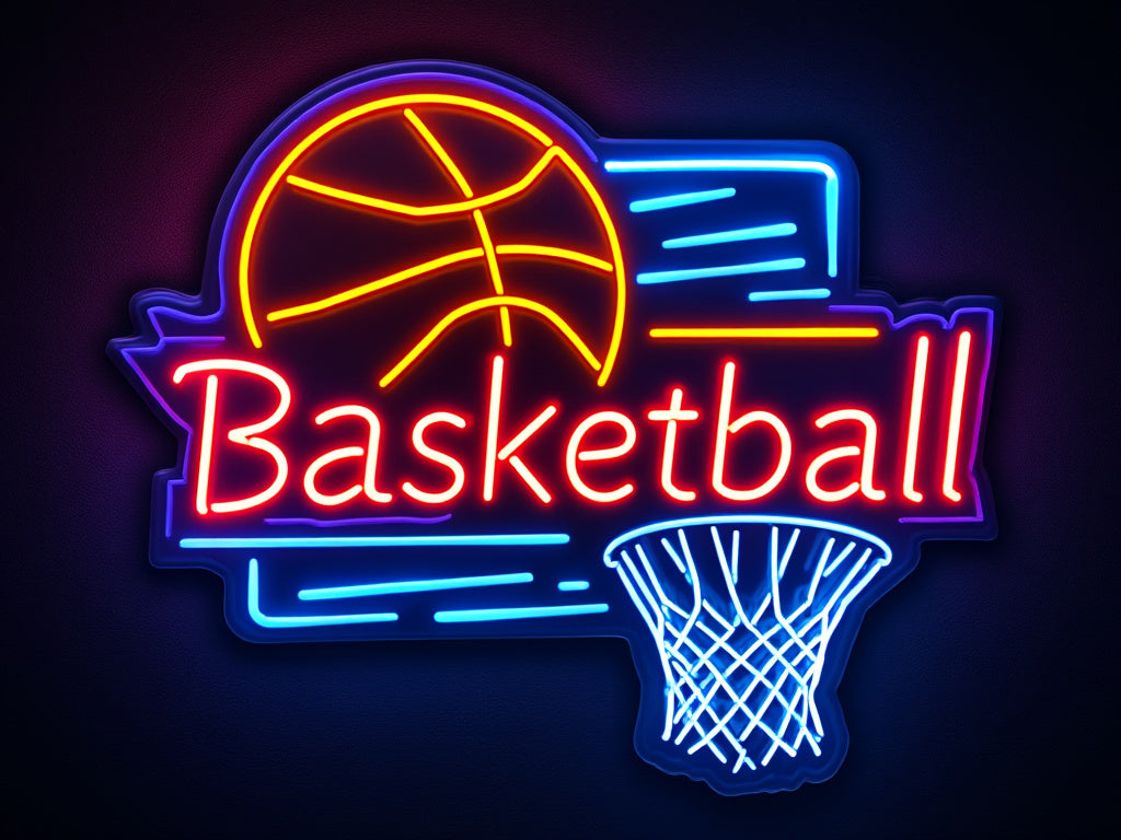 Enhance Your Space with Basketball Night Neon Signs