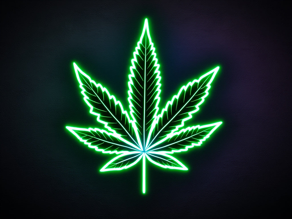 Illuminating Spaces: The Impact of Marijuana Leaf Neon Signs in Modern