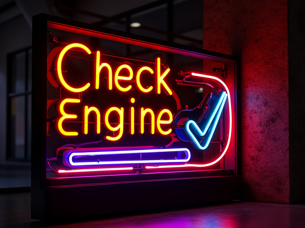 Illuminate Your Space with Check Engine Neon Signs: A Guide to Neon Decor Ideas