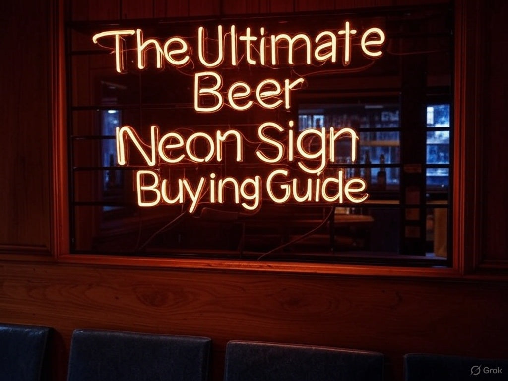 The Ultimate Beer Neon Sign Buying Guide: Light Up Your Space