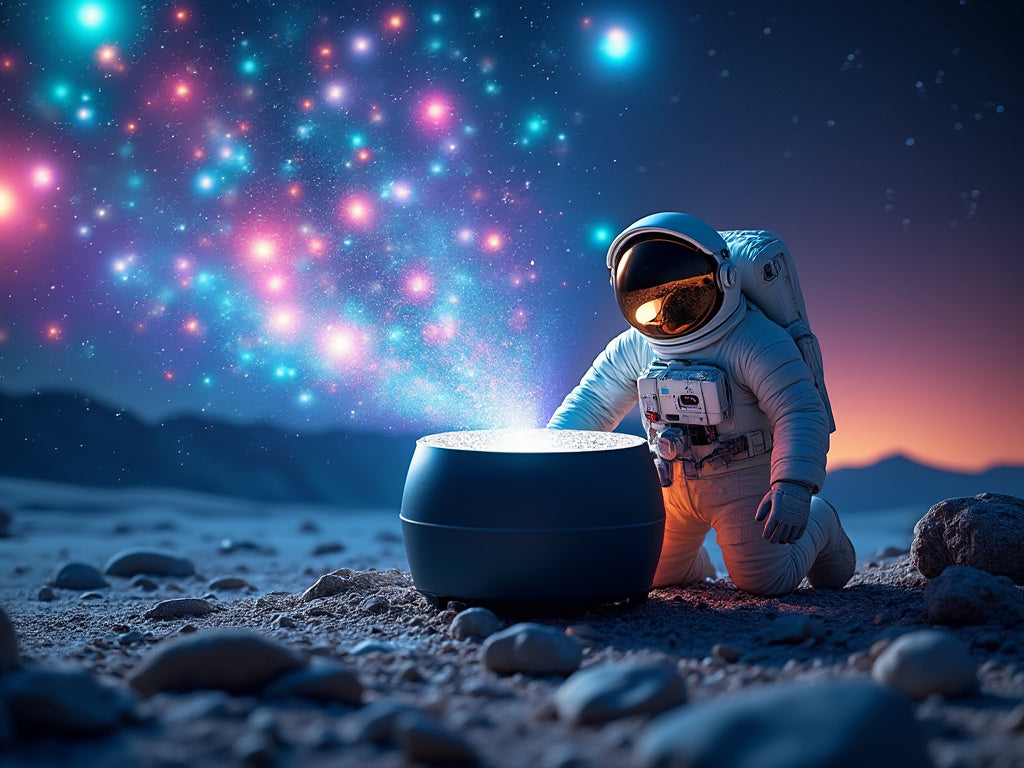 Astronaut Galaxy Projector: Bring the Stars to Your Room