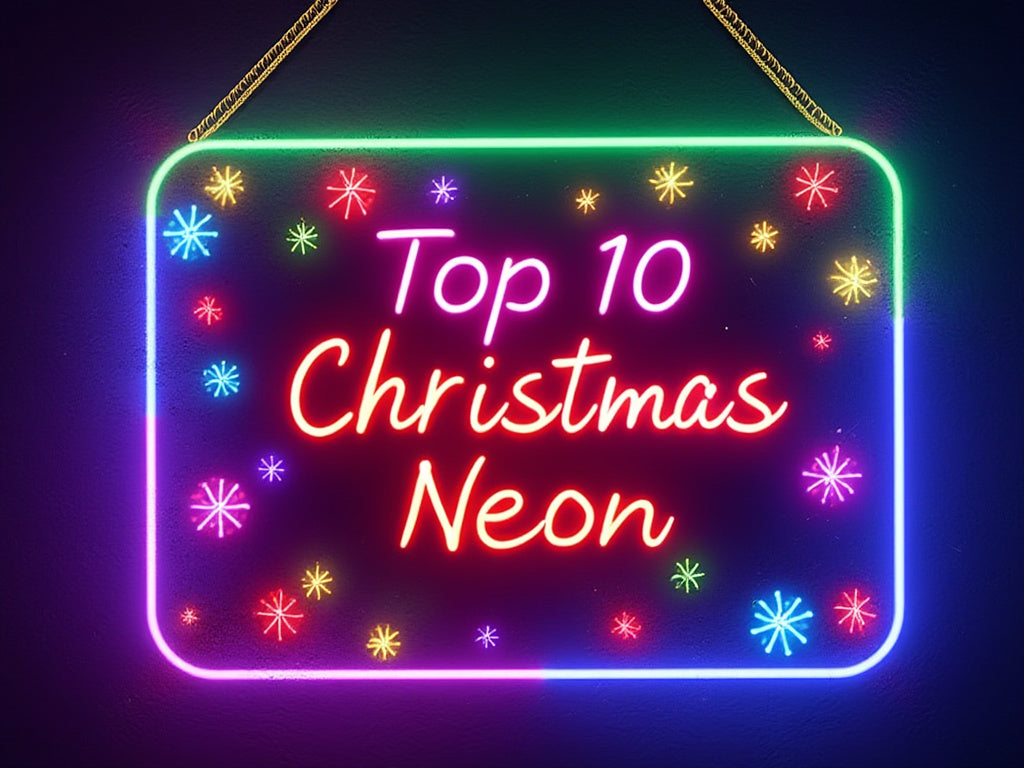 Top 10 Christmas Neon Signs to Brighten Your Holiday Season