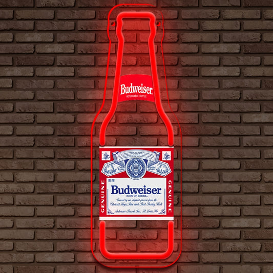 Budweiser Beer Neon Sign For Bar Decor