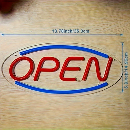 Bright LED Neon Open Sign for Business Window