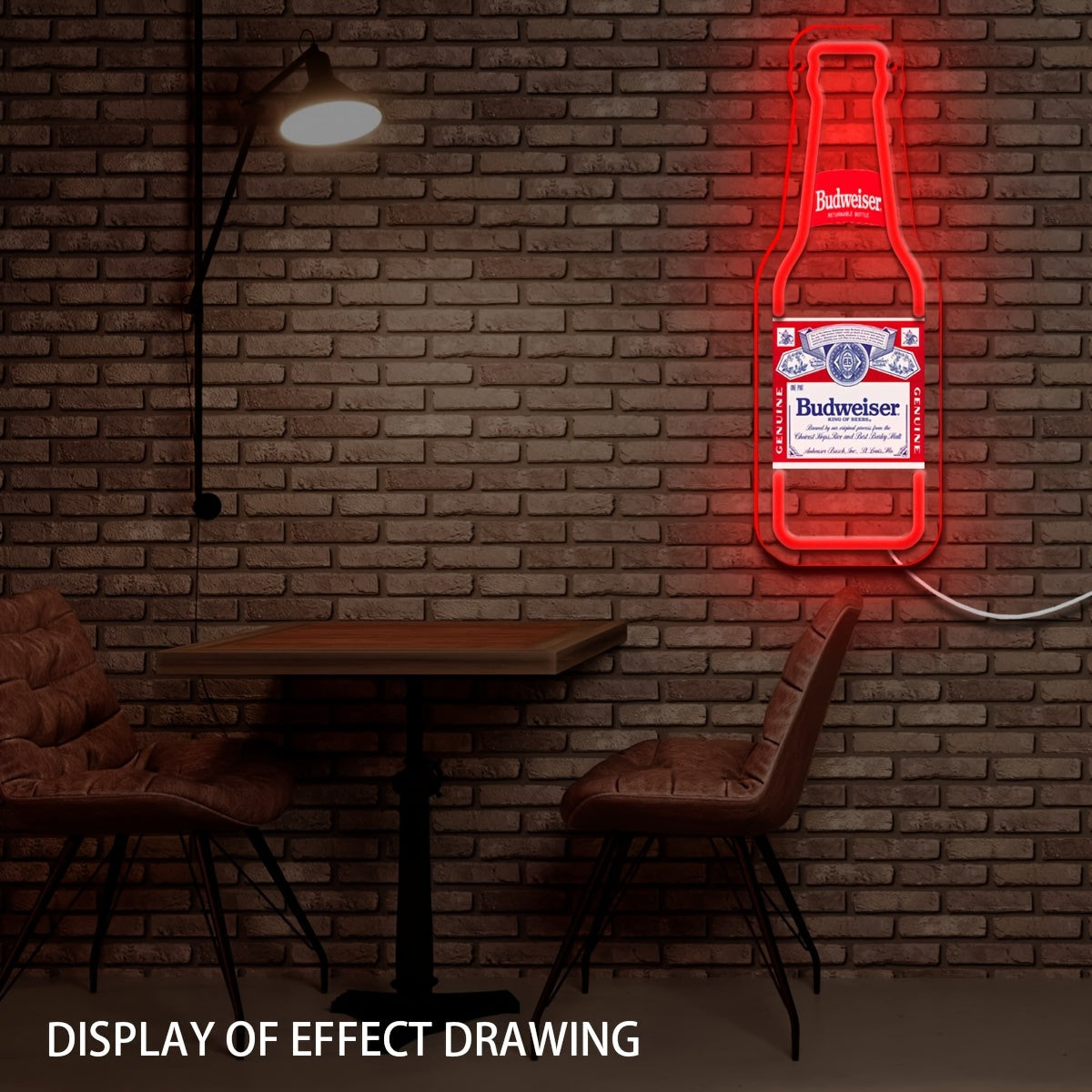 Budweiser Beer Neon Sign For Bar Decor