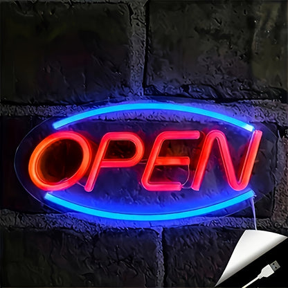 Bright LED Neon Open Sign for Business Window
