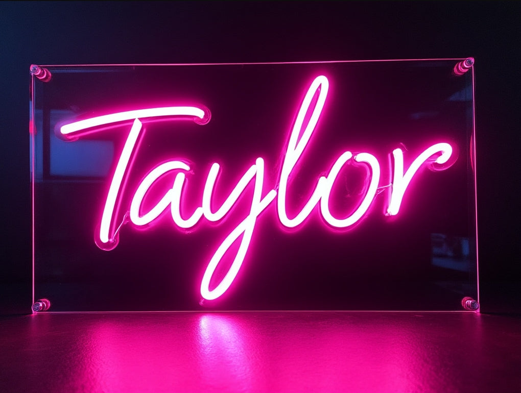 Taylor LED Acrylic Neon Light