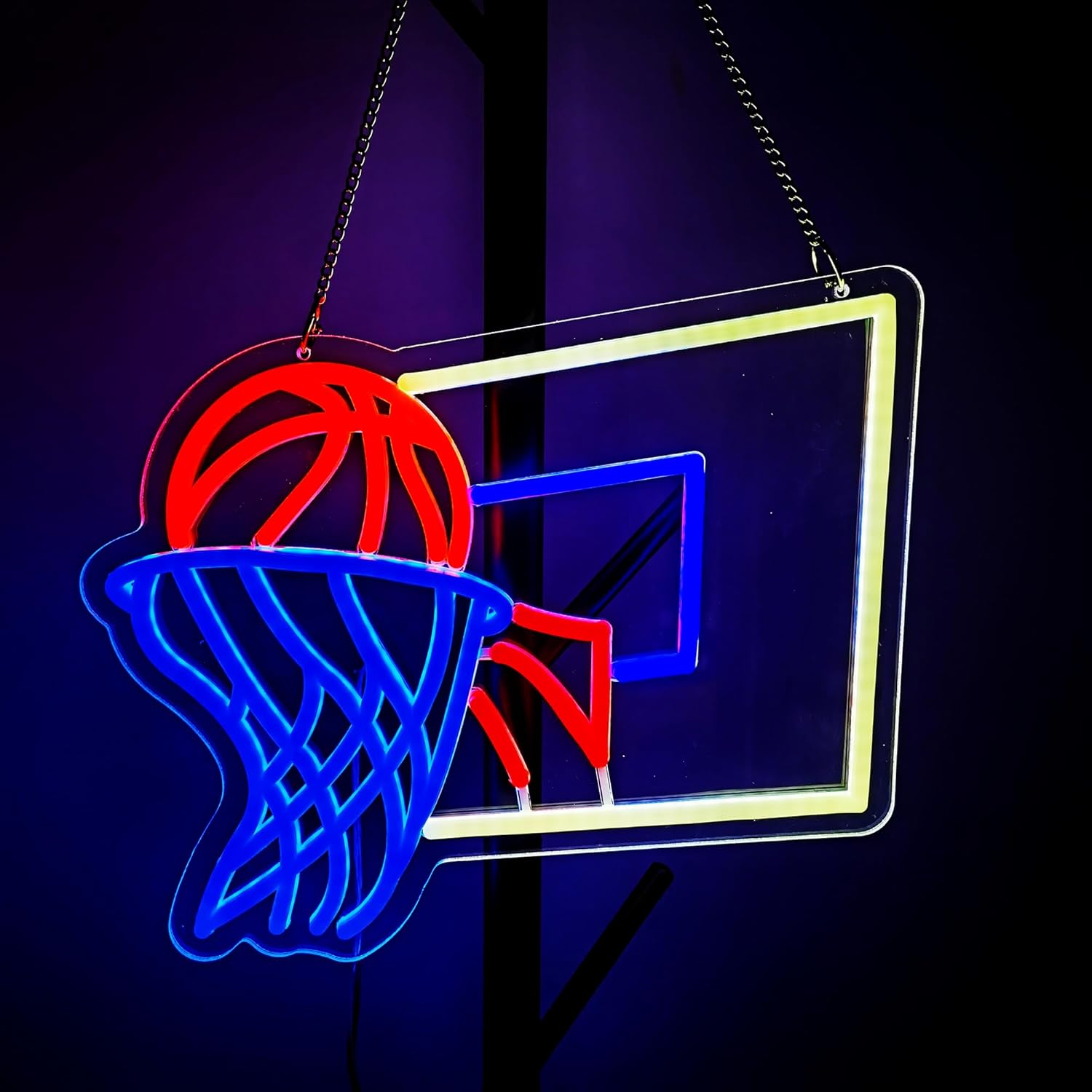 Basketball Theme Neon Sign Light