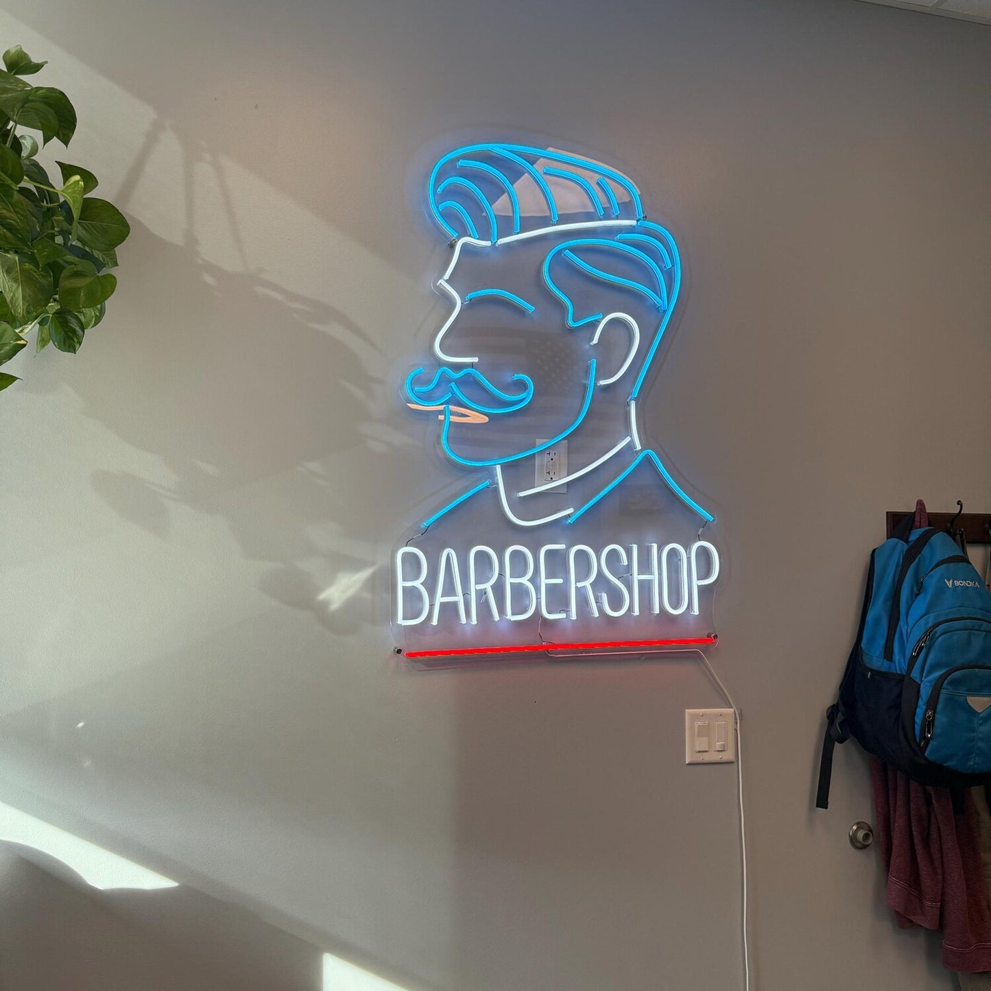 Barbershop Neon Sign for Wall Decor