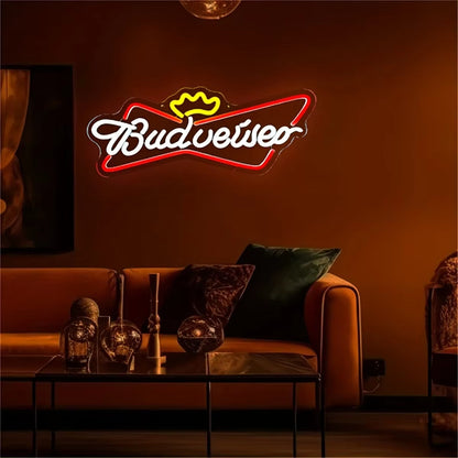 Budweiser Beer  Neon Sign For Bar Decor