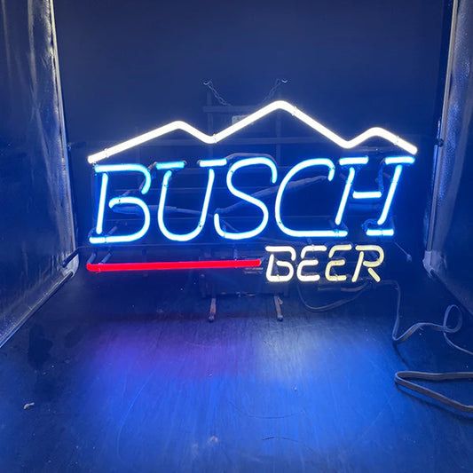 Busch Beer  Neon Sign For Bar Decor