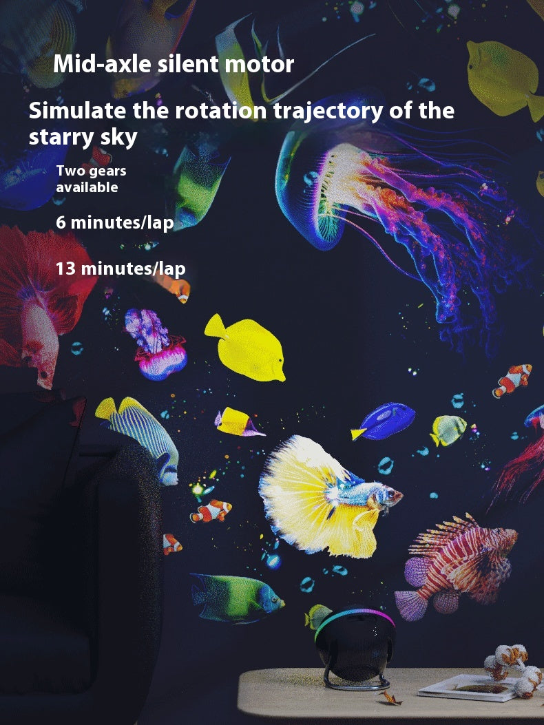 COLOURTHE Dynamic Meteor  Ultra Clear Galaxy Projector - 13 Film