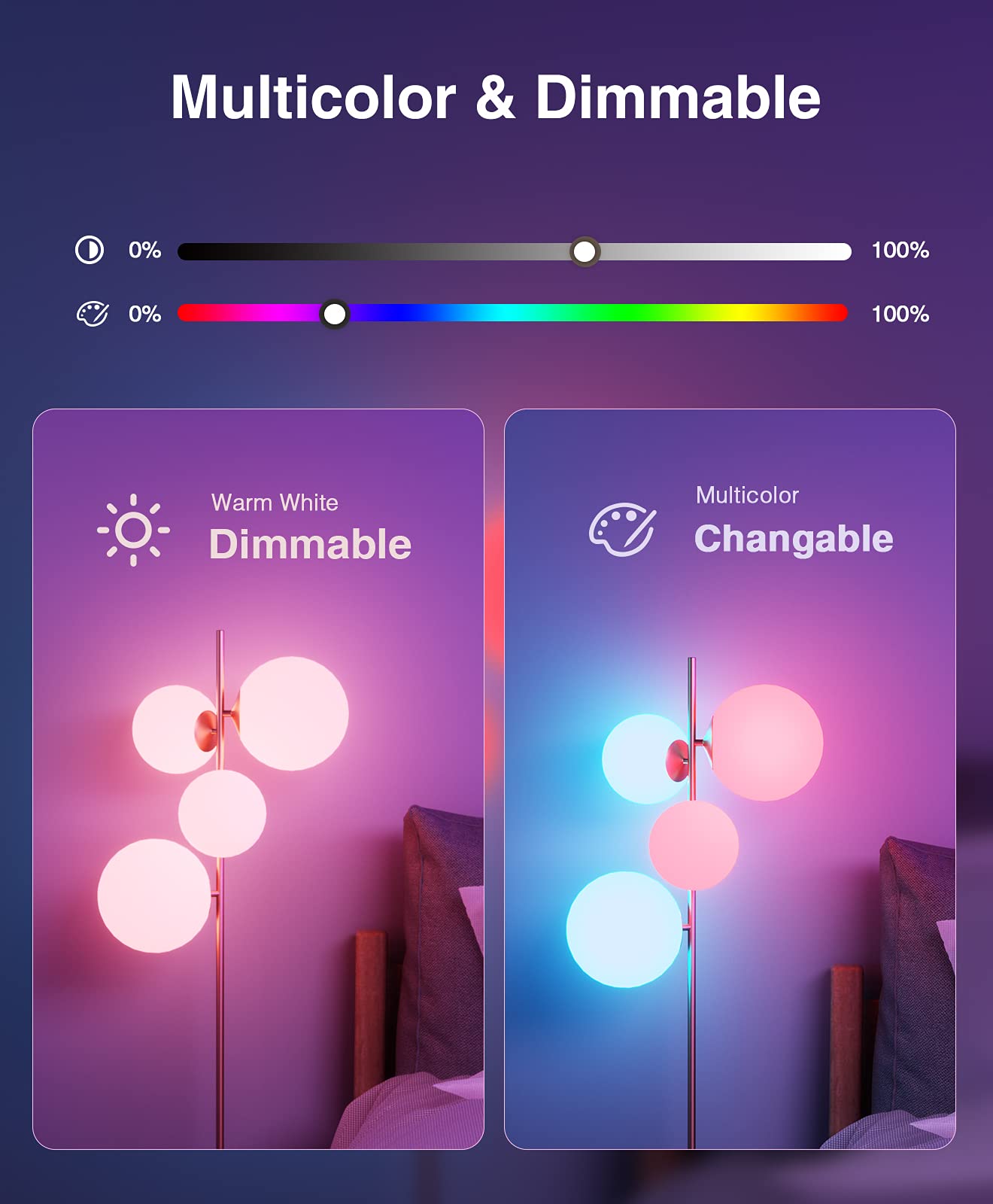 Colourthe Smart RGB LED Light Bulbs