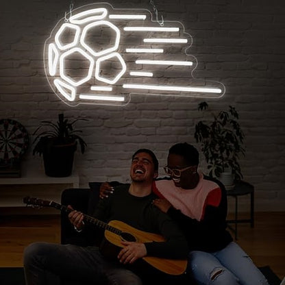 Major League Soccer Neon Sign for Garage or Man Cave Decor