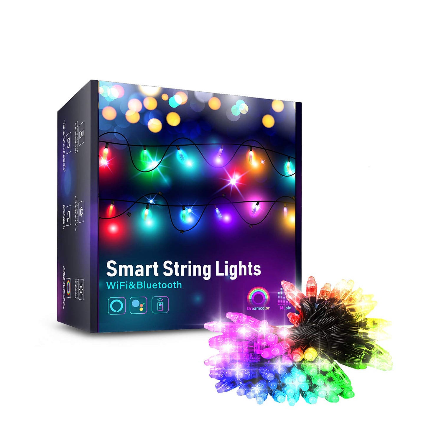 Colourthe RGBIC Colorful Decorative Light String