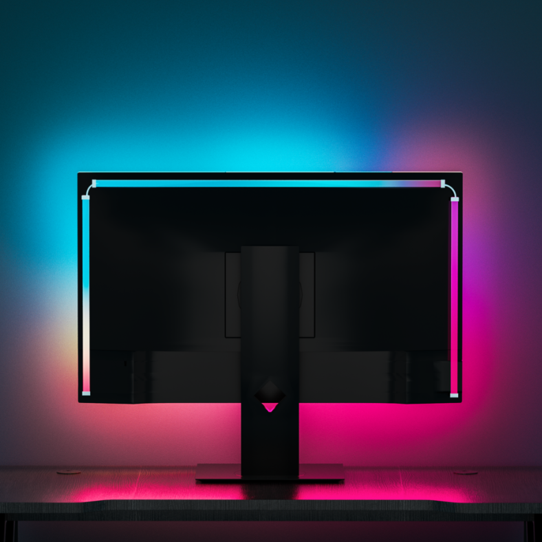 Colourthe RGBIC TV Backlight Strip (Color Sync Lens Version)