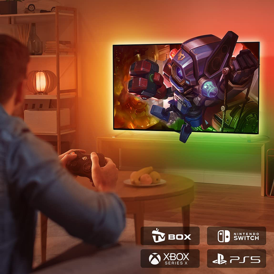 Colourthe RGBIC TV Backlight Strip (Sync HDMI Version)