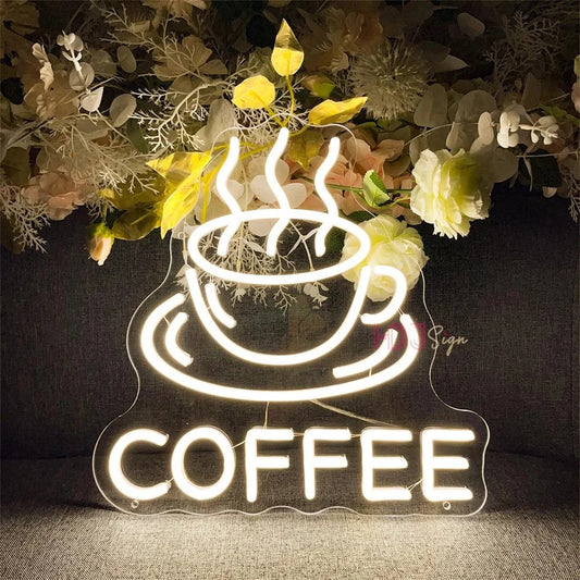 Coffee Neon Signs For Your Cafe Business