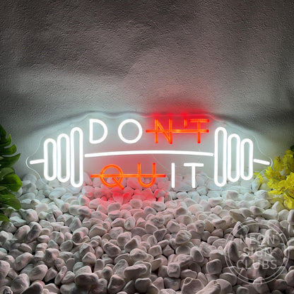 Don't Quit Led Neon Sign Light