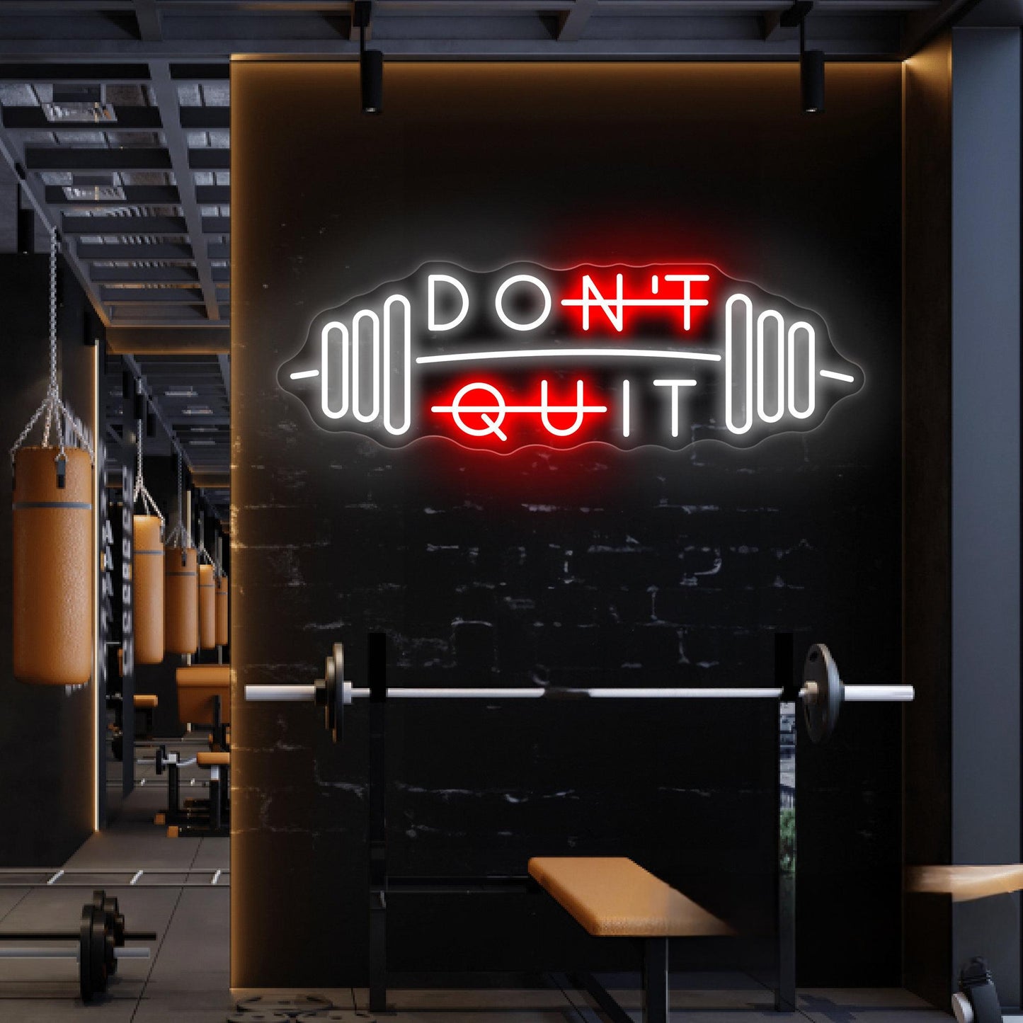 Don't Quit Led Neon Sign Light