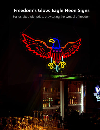 Eagle Neon Sign Light
