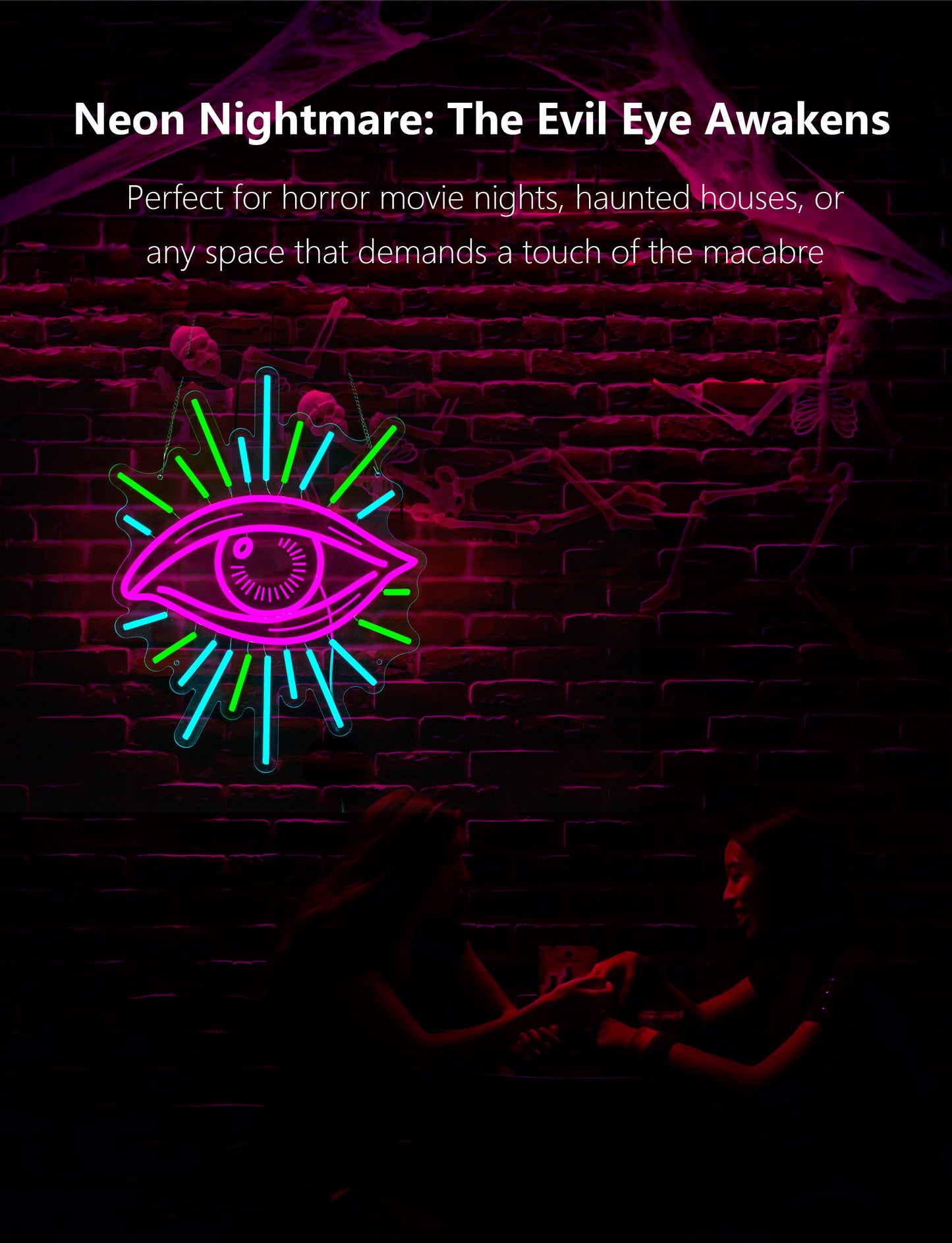 Evil Eye Neon Sign Light
