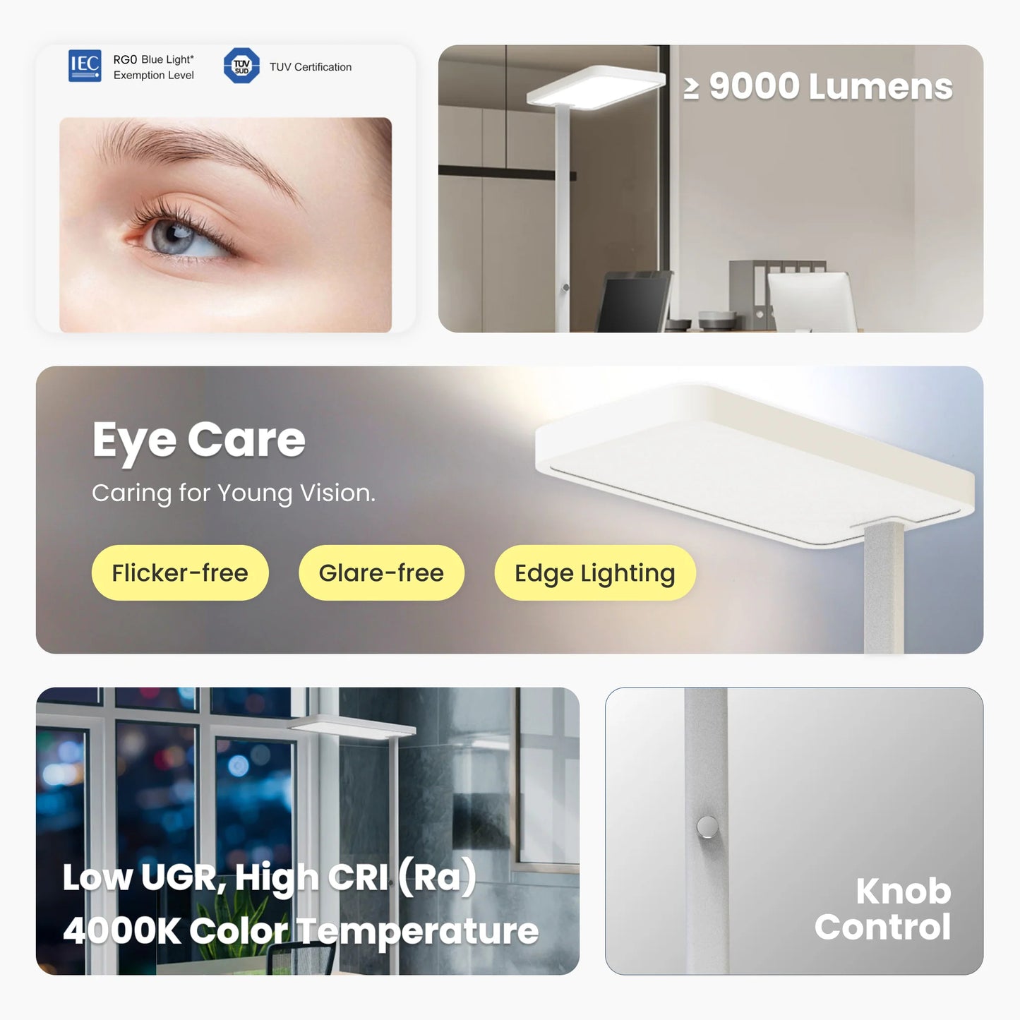 Full Spectrum Floor Lamp Pure