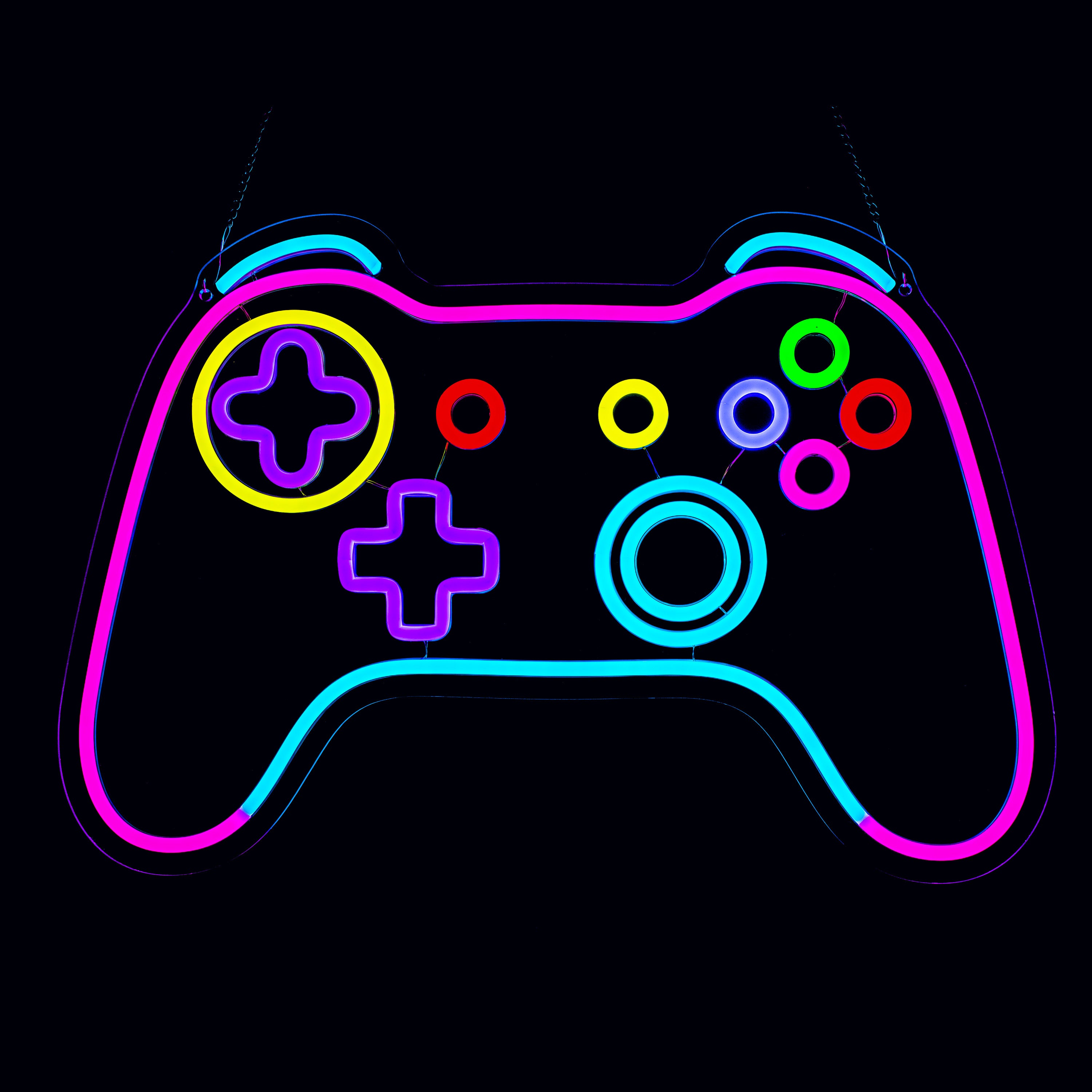 Gamer Controller Neon Sign Light