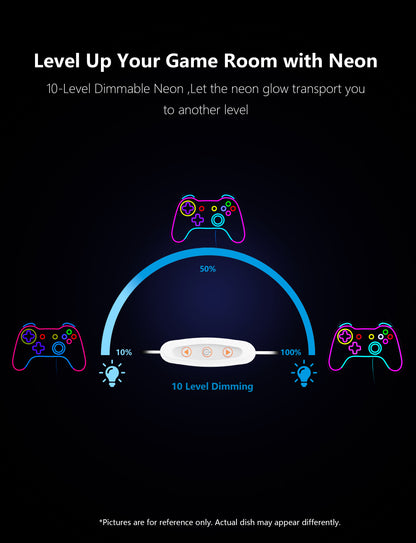 Gamer Controller Neon Sign Light