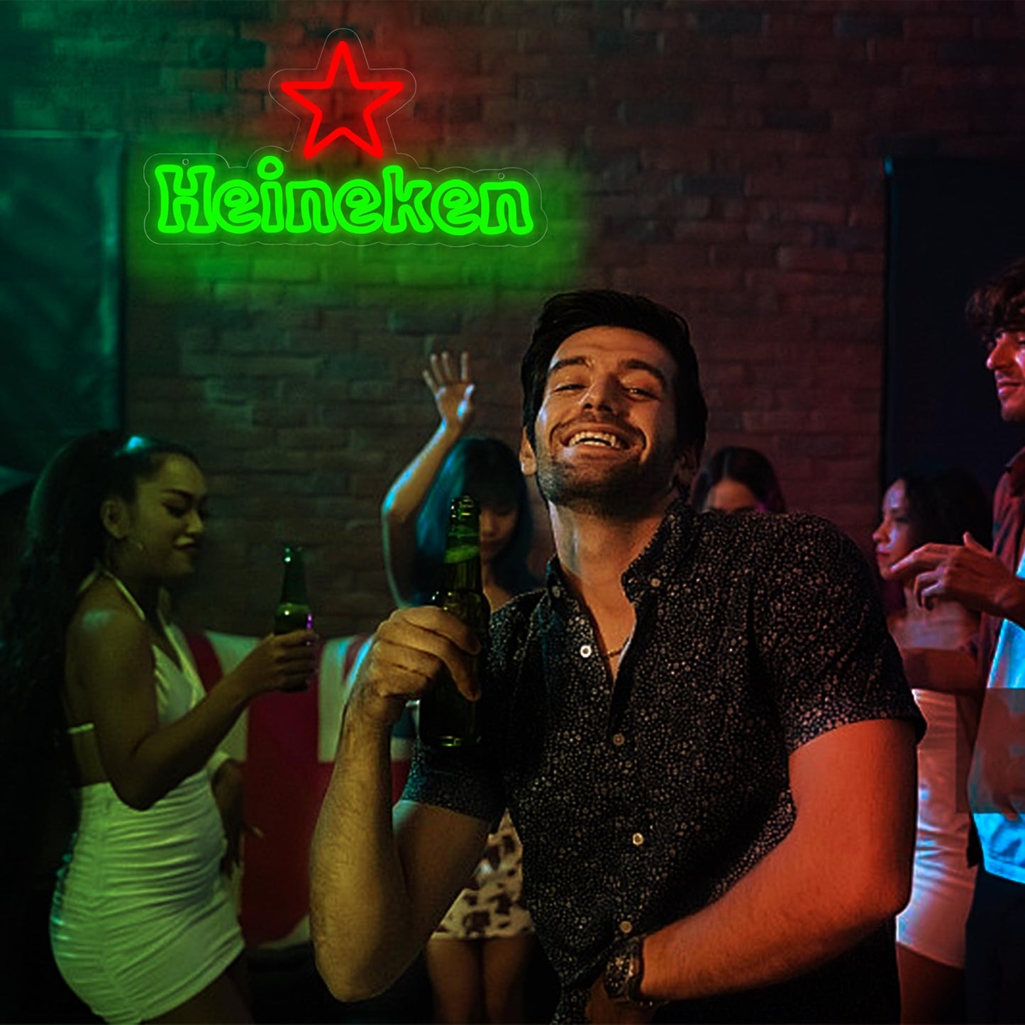 Heineken Beer Neon Sign For Bar Decor