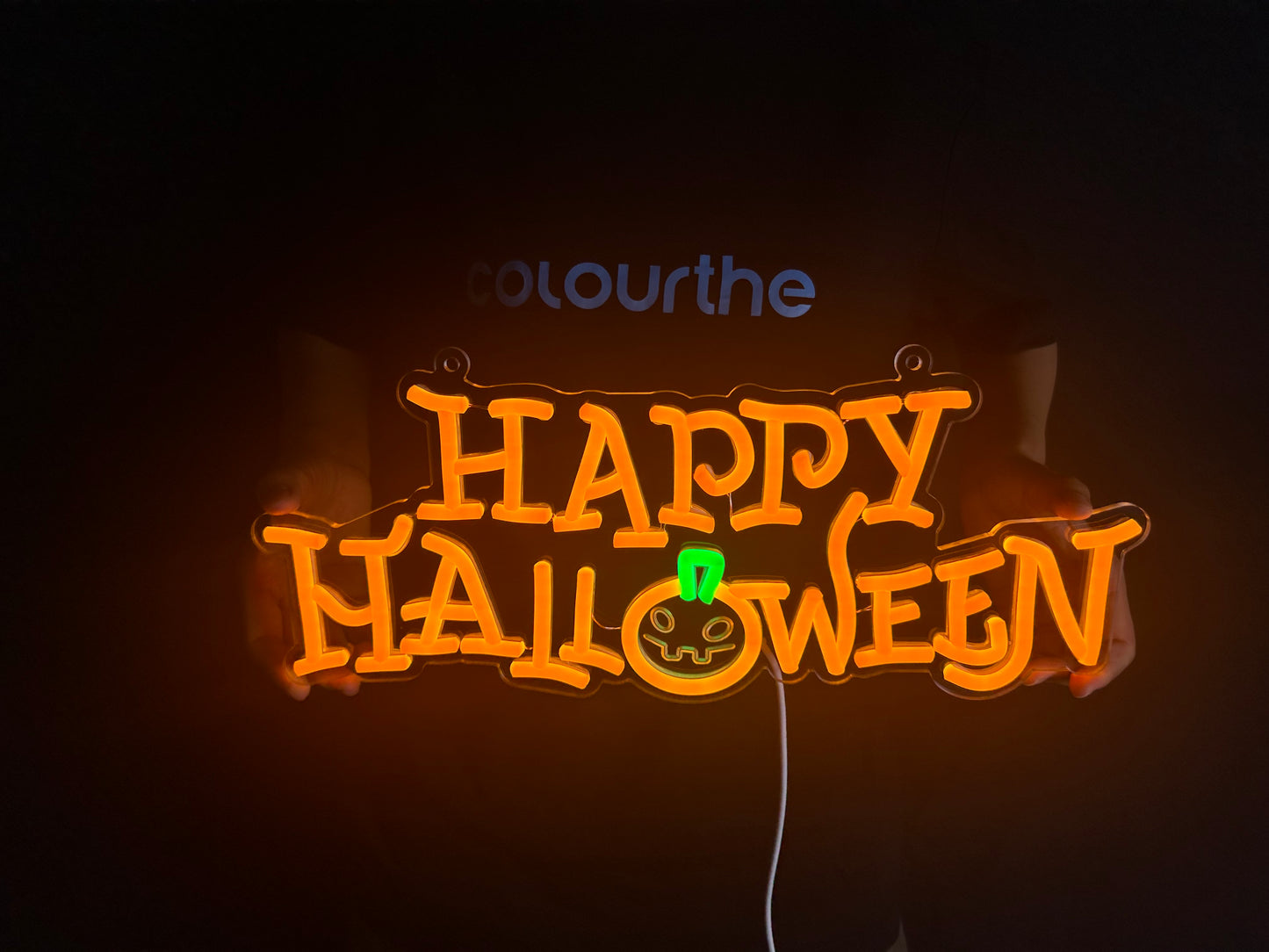 Halloween Pumpkin Neon Sign Neon Sign For Wall Decor