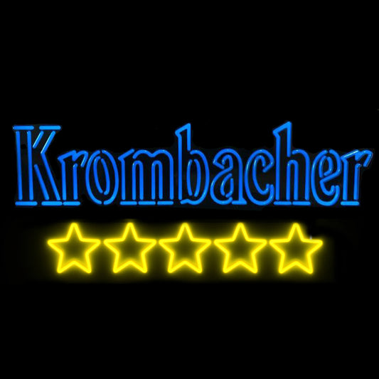 Krombacher Neon Sign For Bar Decor