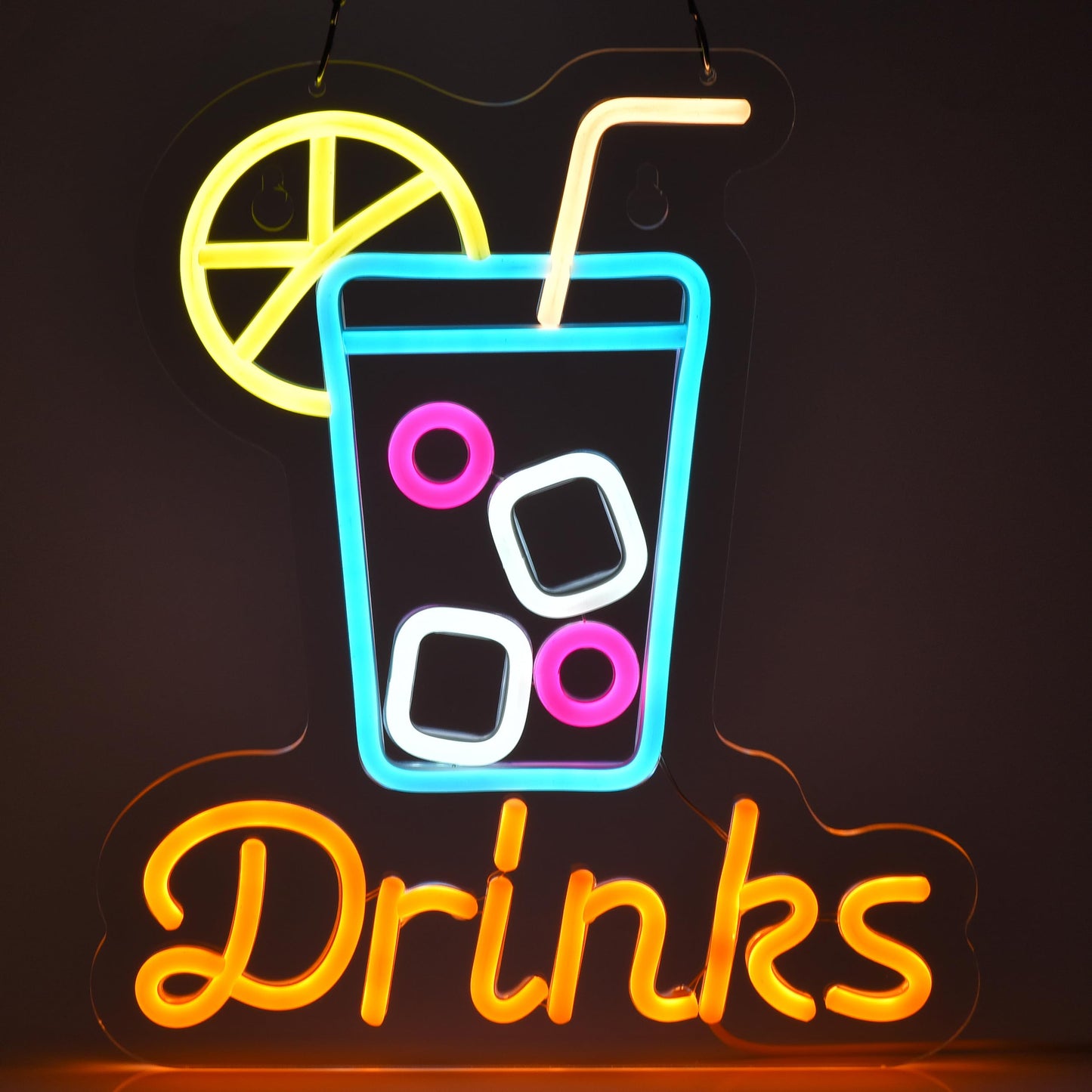Bar Drink Neon Sign For Bar Decor