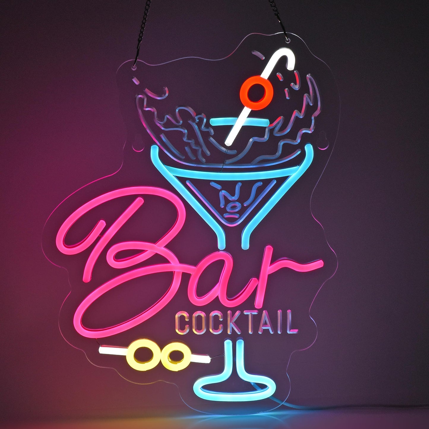 Bar Drink Cooktail Led Neon Sign For Bar Decor