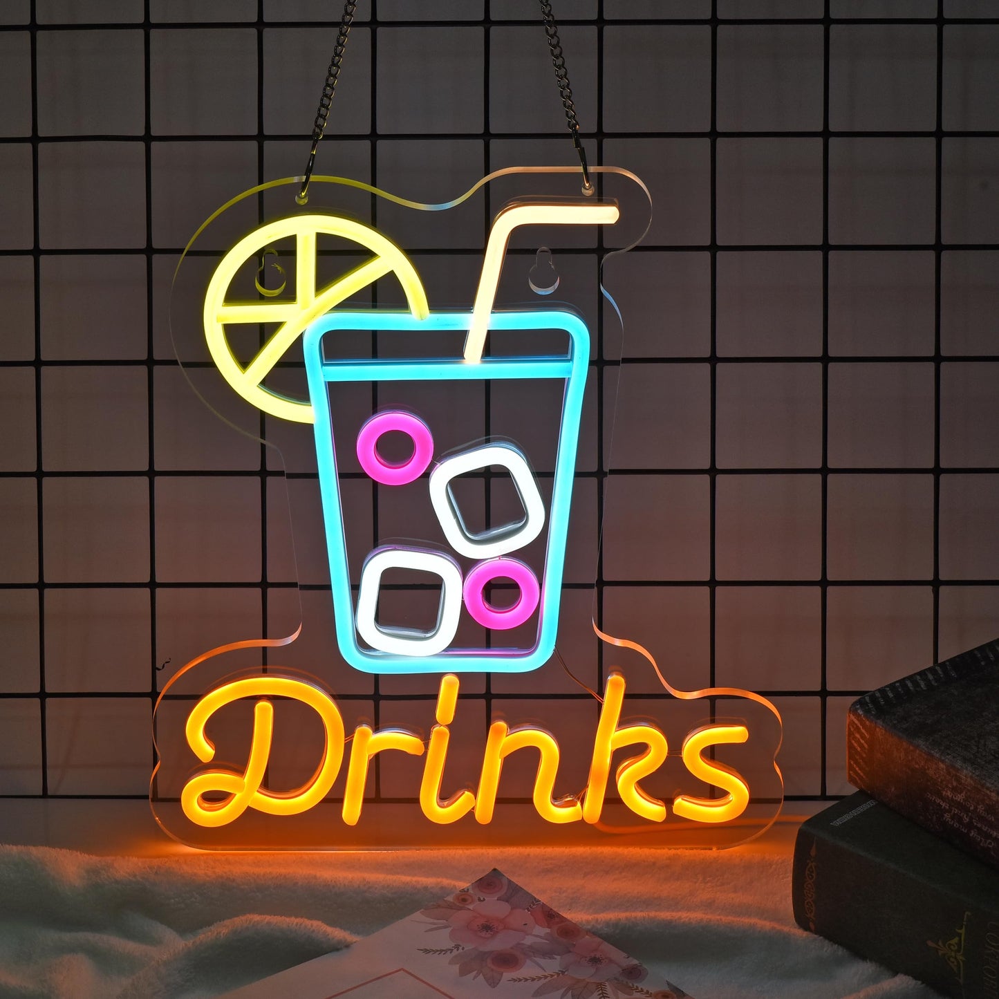 Bar Drink Neon Sign For Bar Decor