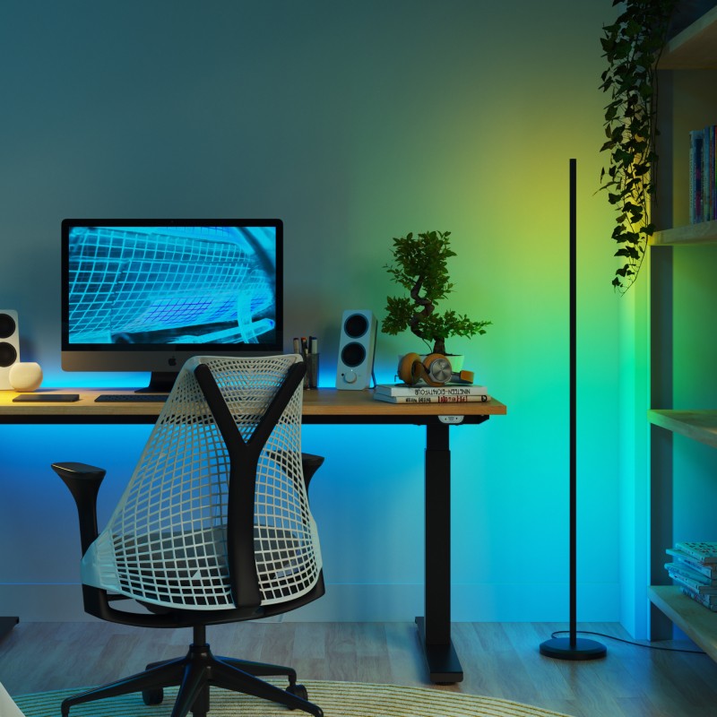 Colourthe Smart LED Corner Floor Lamp